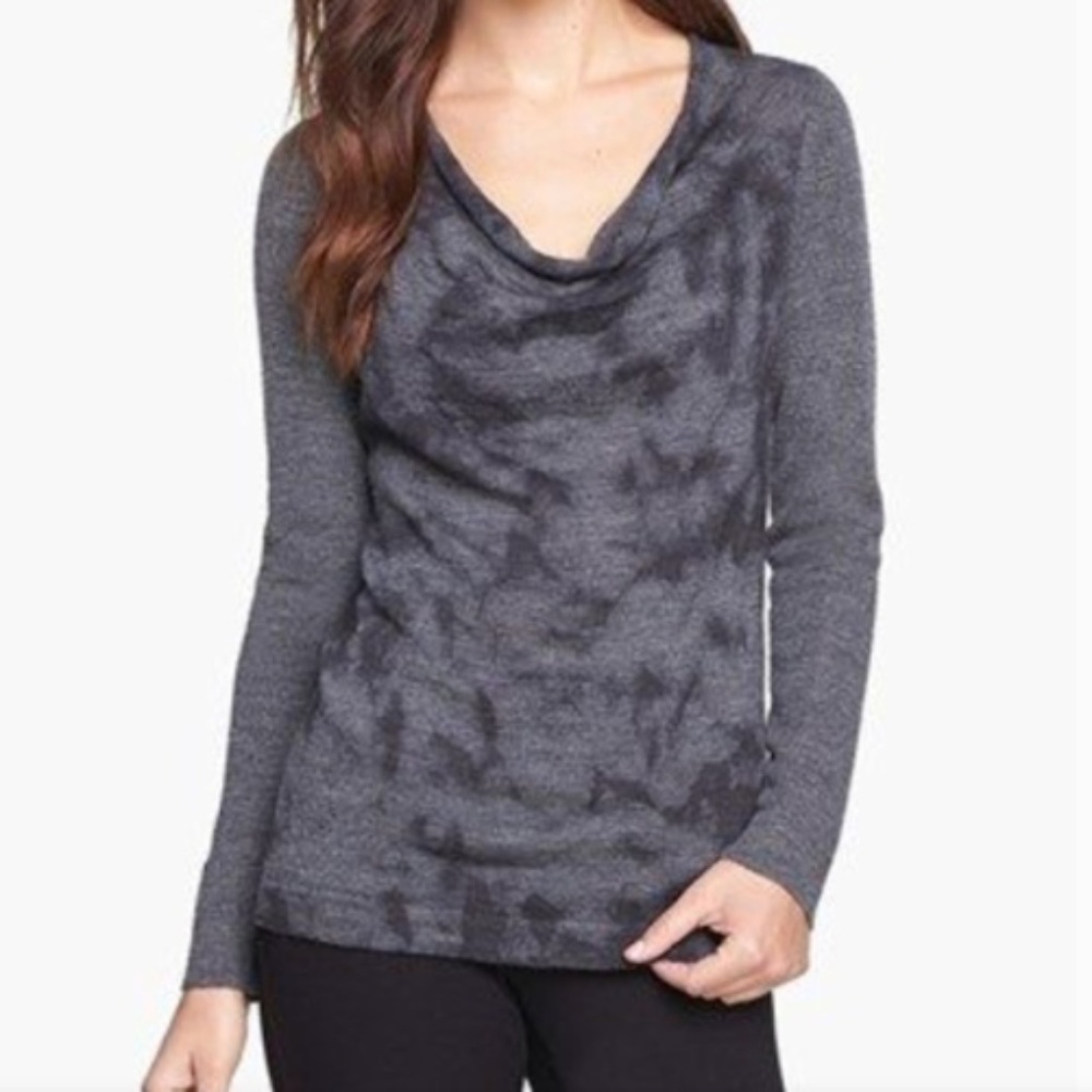Eileen Fisher Royal Alpaca Charcoal Sweater